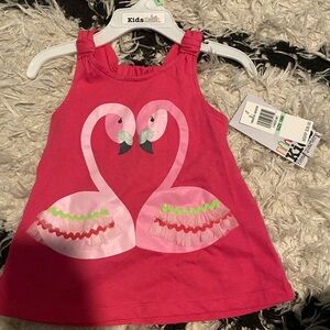 NWT 18M FLAMINGO TANK TOP - KIDS HEADQUARTERS